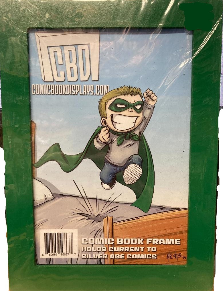 Comic Book Frame Green - The Comic Warehouse