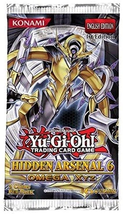 Yu-Gi-Oh TCG: Hidden Arsenal 6 Omega XYZ Booster Pack The Comic Warehouse