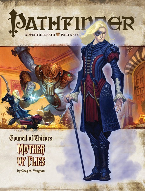 Products Pathfinder Adventure Path #29 COUNCIL OF THIEVES Book 5 : MOTHER OF FLIES - The Comic Warehouse