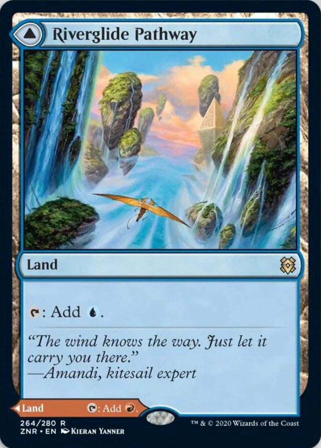 Riverglide Pathway // Lavaglide Pathway - Zendikar Rising - The Comic Warehouse