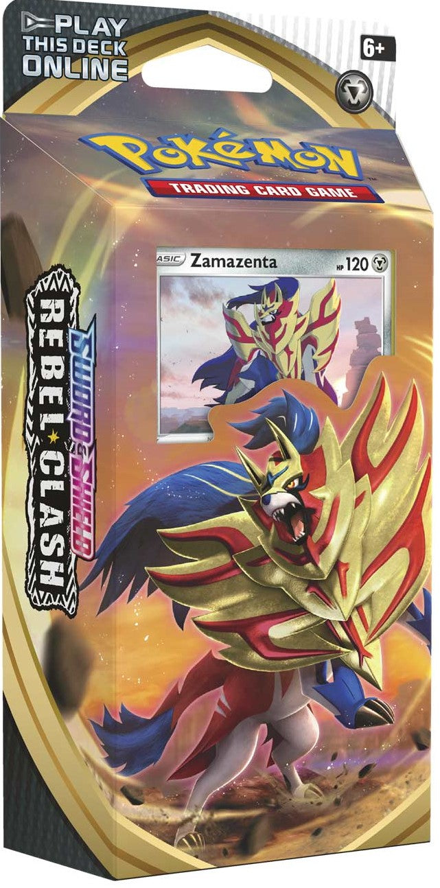 Pokémon TCG: Sword & Shield-Rebel Clash Zamazenta Theme Deck - The Comic Warehouse