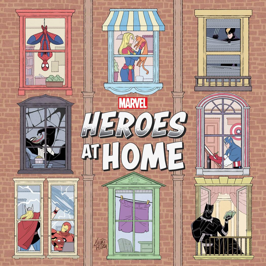 Marvel Heroes At Home - The Comic Warehouse