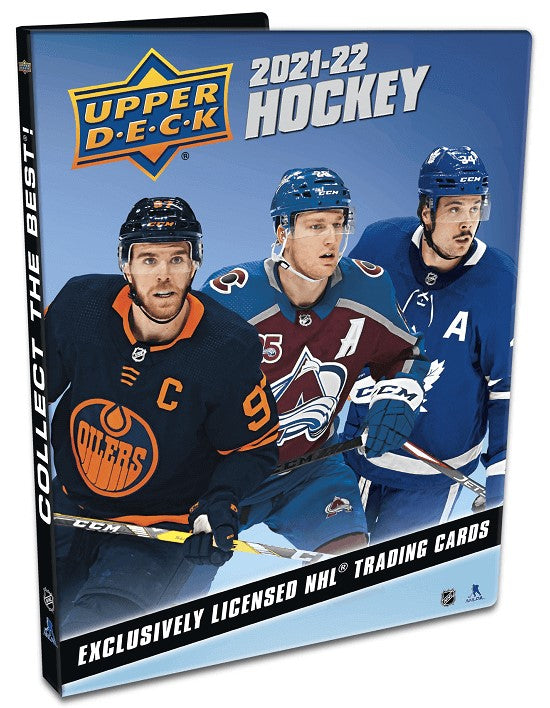 Upper Deck Hockey 2021-22 Series 1 Starter Binder Set - The Comic Warehouse