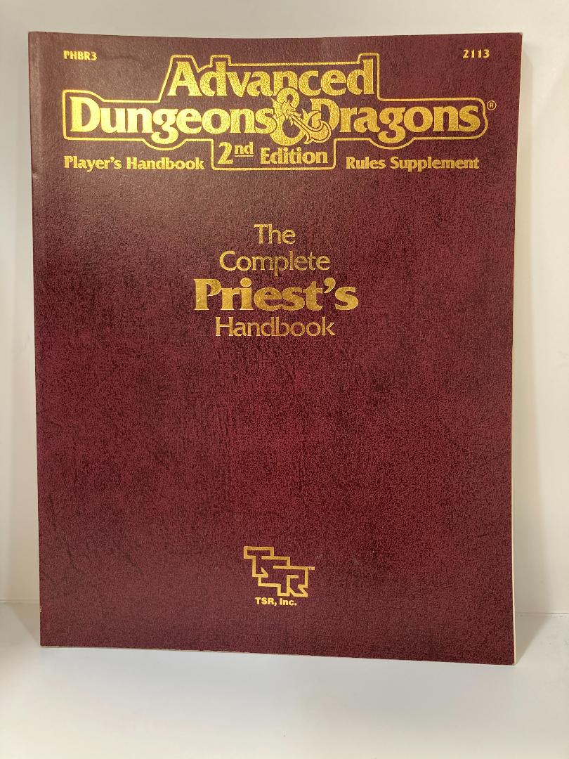 Advanced Dungeons & Dragons 2nd Edition: The Complete Priest's Handbook - The Comic Warehouse