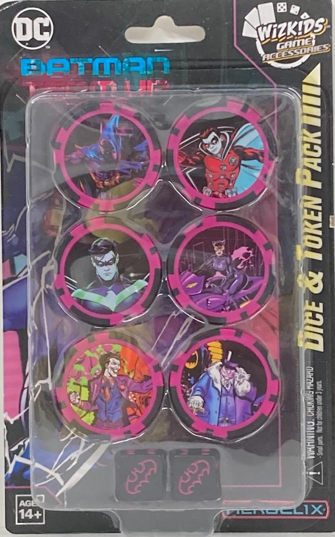 Heroclix Batman Team-Up Dice & Token Pack