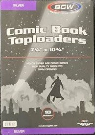 Comic Book Toploaders 10 Pack - The Comic Warehouse