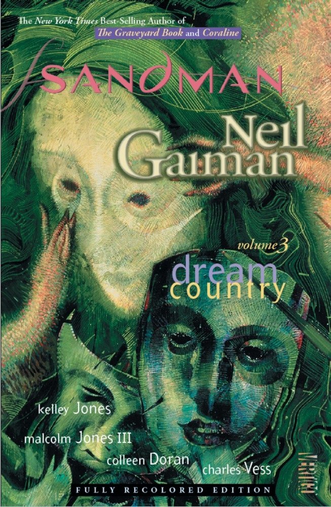 The Sandman Volume 3 Dream Country : Fully Recolored Edition - The Comic Warehouse