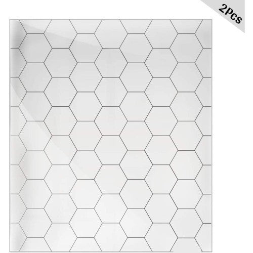 Clear Hex Overlay - The Comic Warehouse