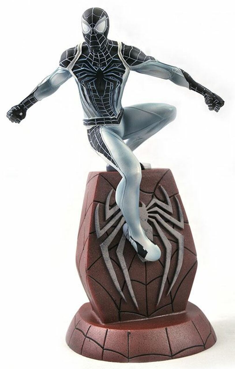 Marvel Spider-Man Negative Suit Pvc Gallery Diorama Figure