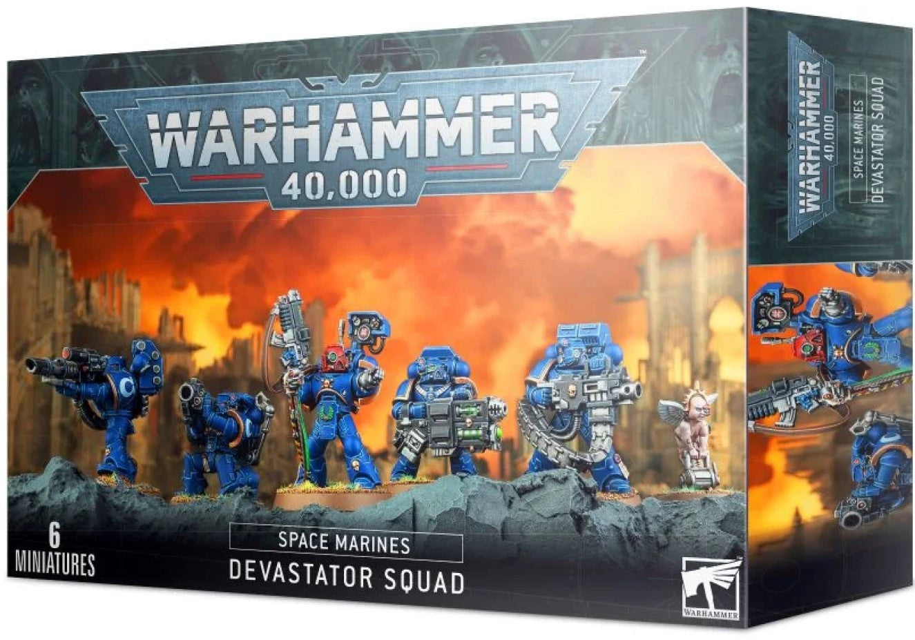 Warhammer 40K Space Marine Devastator Squad