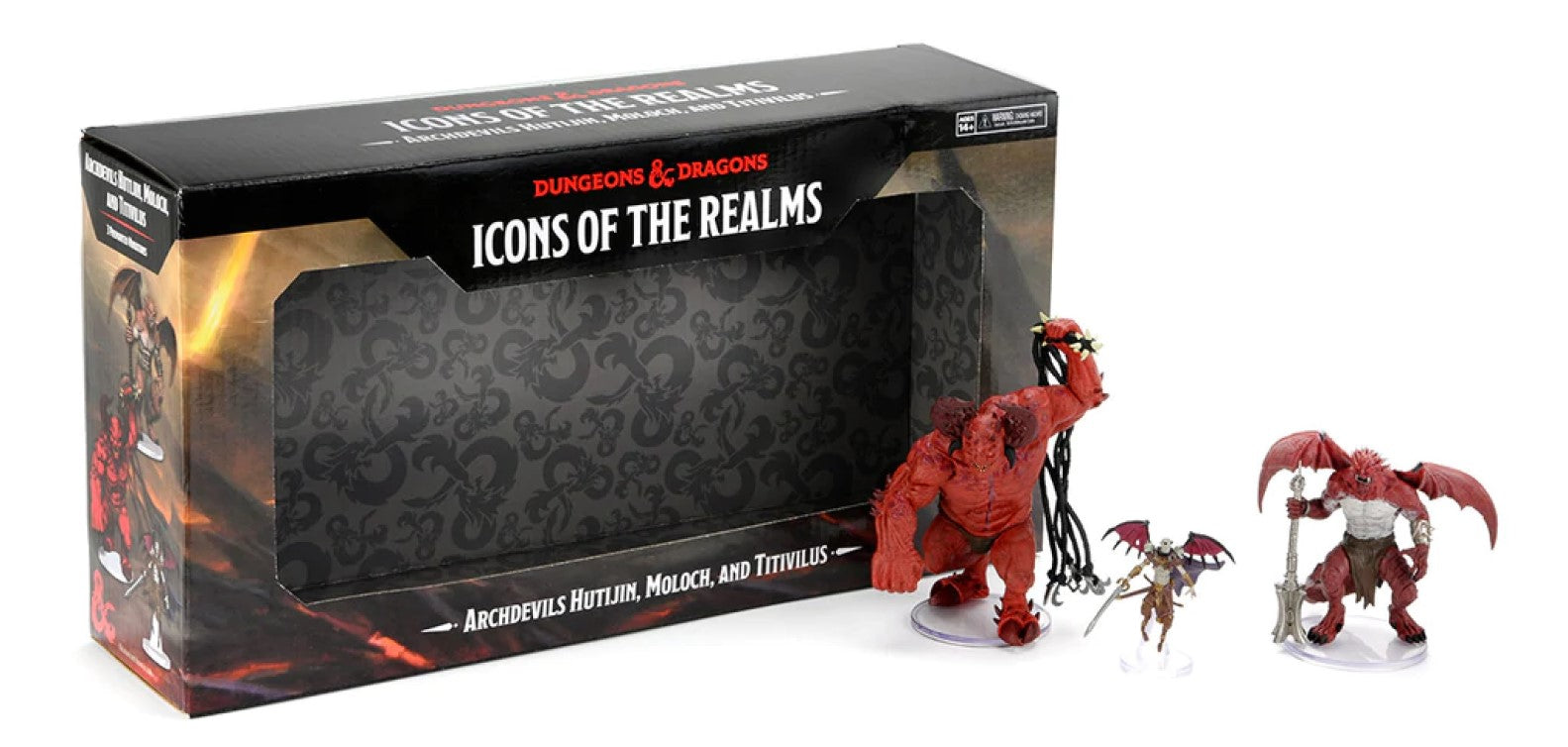 D&D Iconf of the Realms Archdevils Hutijin, Moloch & Titivilus - The Comic Warehouse