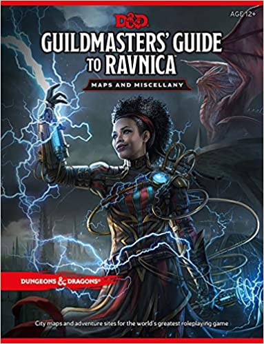 Dungeons & Dragons Guildmasters' Guide To Ravnica Maps and Miscellany - The Comic Warehouse