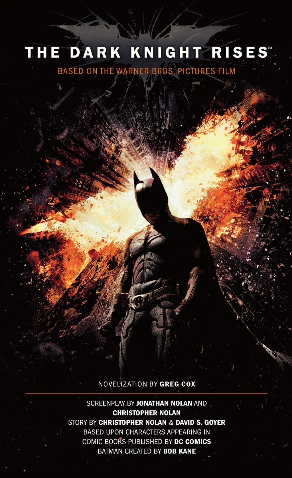 The Dark Knight Rises : Movie Novelization - The Comic Warehouse