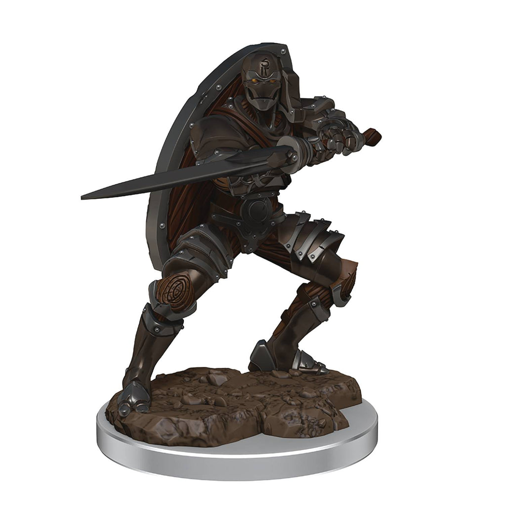 D&D Warforged Fighter Premium Miniatures - The Comic Warehouse