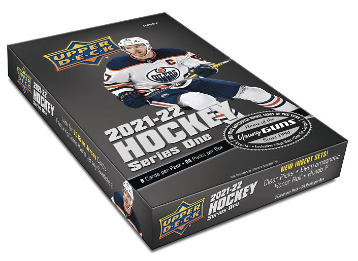 Upper Deck 2021-22 Hockey  Series One Cards Hobby Box - The Comic Warehouse