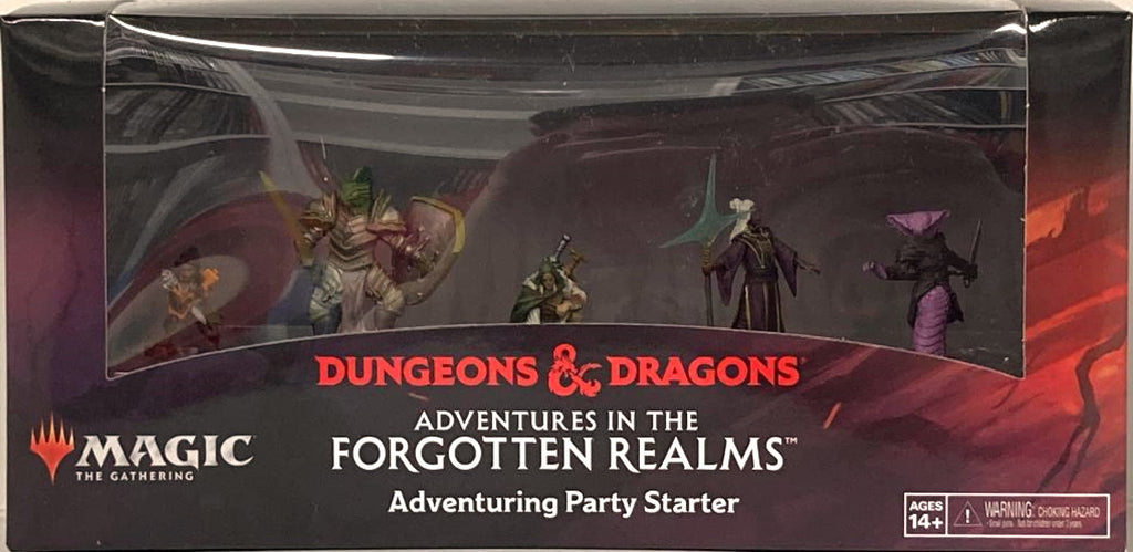 D&D Adventures In The Forgotten Realms : Adventuring Party Starter Prepainted Plastic Figure - The Comic Warehouse