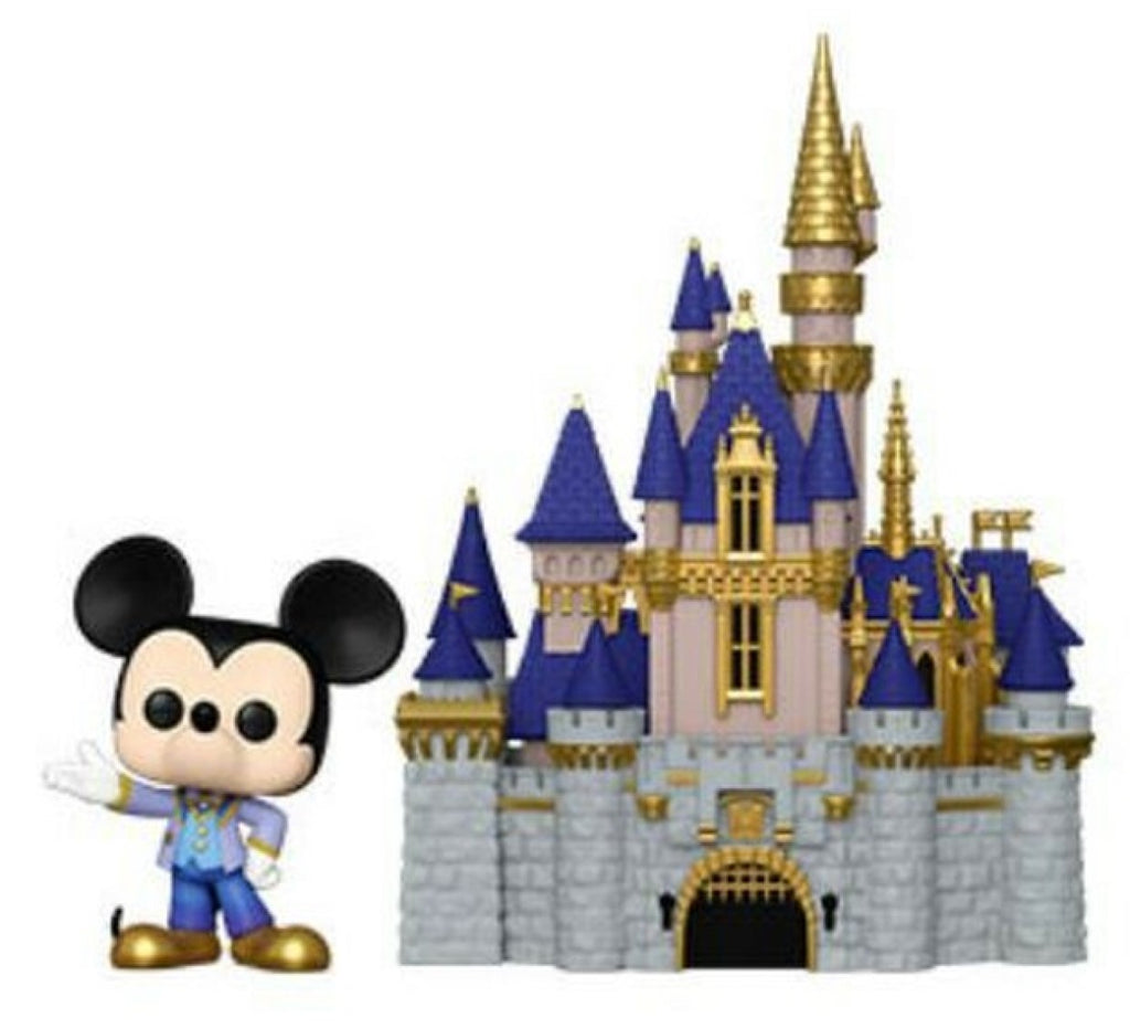 POP 26 Town Cinderella Castle And Mickey Mouse - The Comic Warehouse