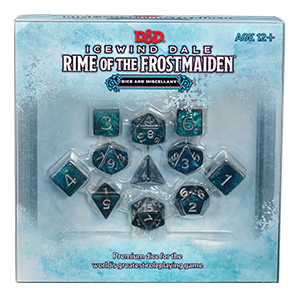 Dungeons & Dragons Icewind Dale Rime Of The Frostmaiden Dice And Miscellany - The Comic Warehouse