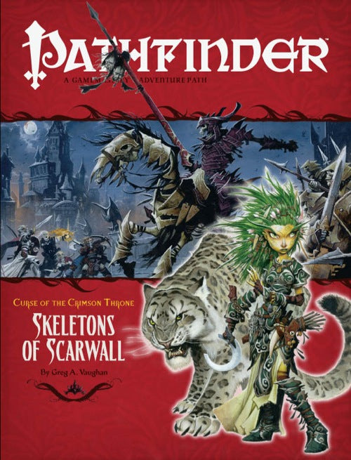 Pathfinder Adventure Path #11 CURSE OF THE CRIMSON THRONE Book 5 : SKELETONS OF SCARWALL - The Comic Warehouse