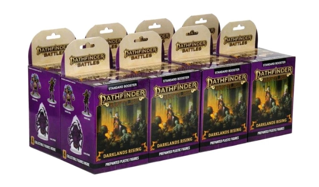 Pathfinder Battles Darklands Rising Standard Booster Prepainted Plastic Figures Brick - The Comic Warehouse