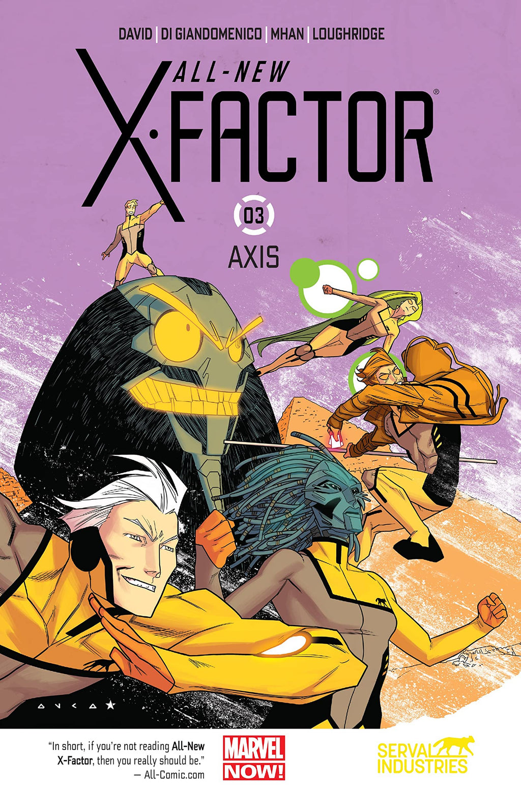 All-New X-Factor Volume 3 Axis - The Comic Warehouse