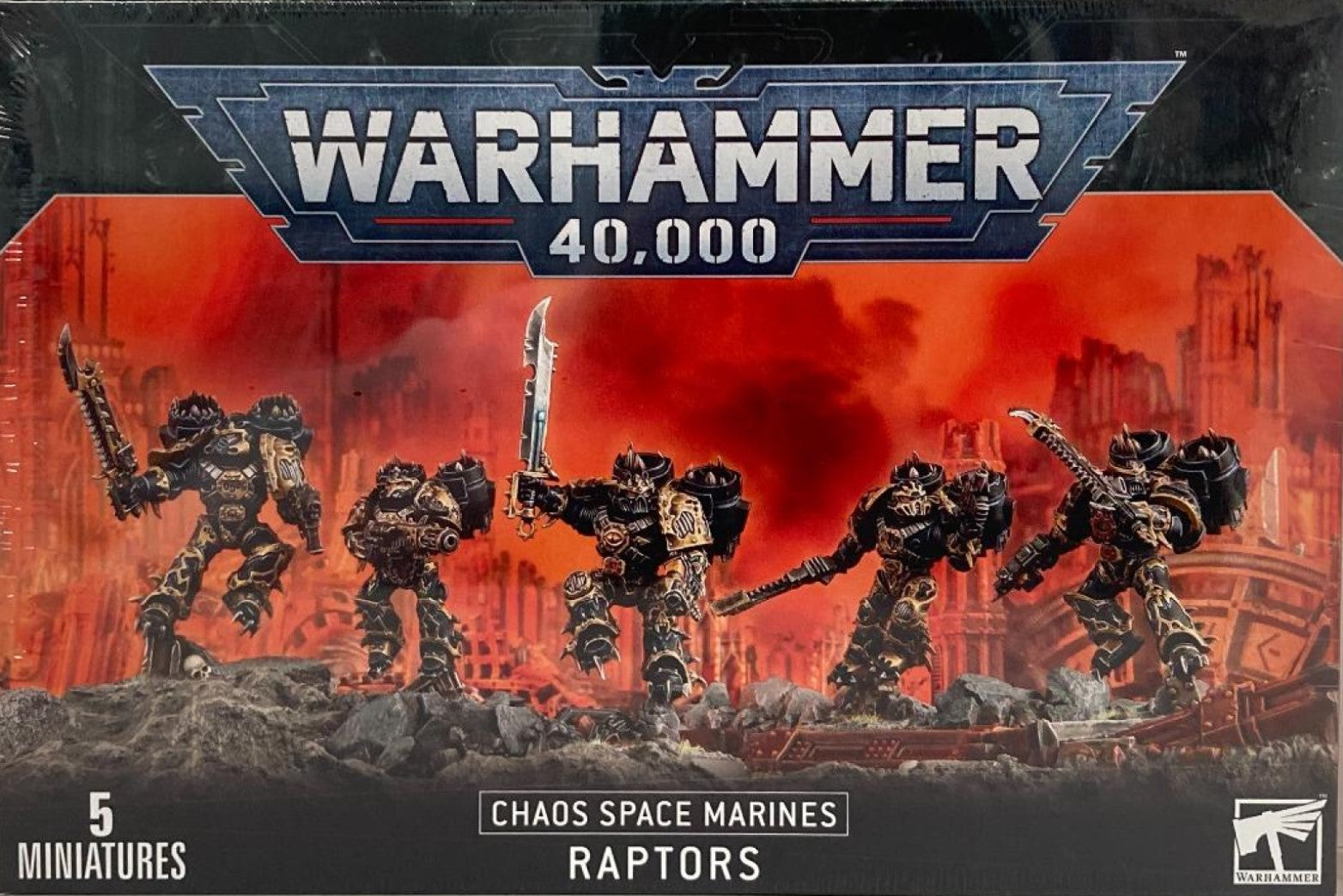 Warhammer 40K Chaos Space Marines Raptors