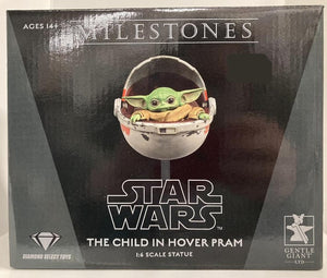 Star Wars Milestones The Child In Hover Pram Statue - The Comic Warehouse