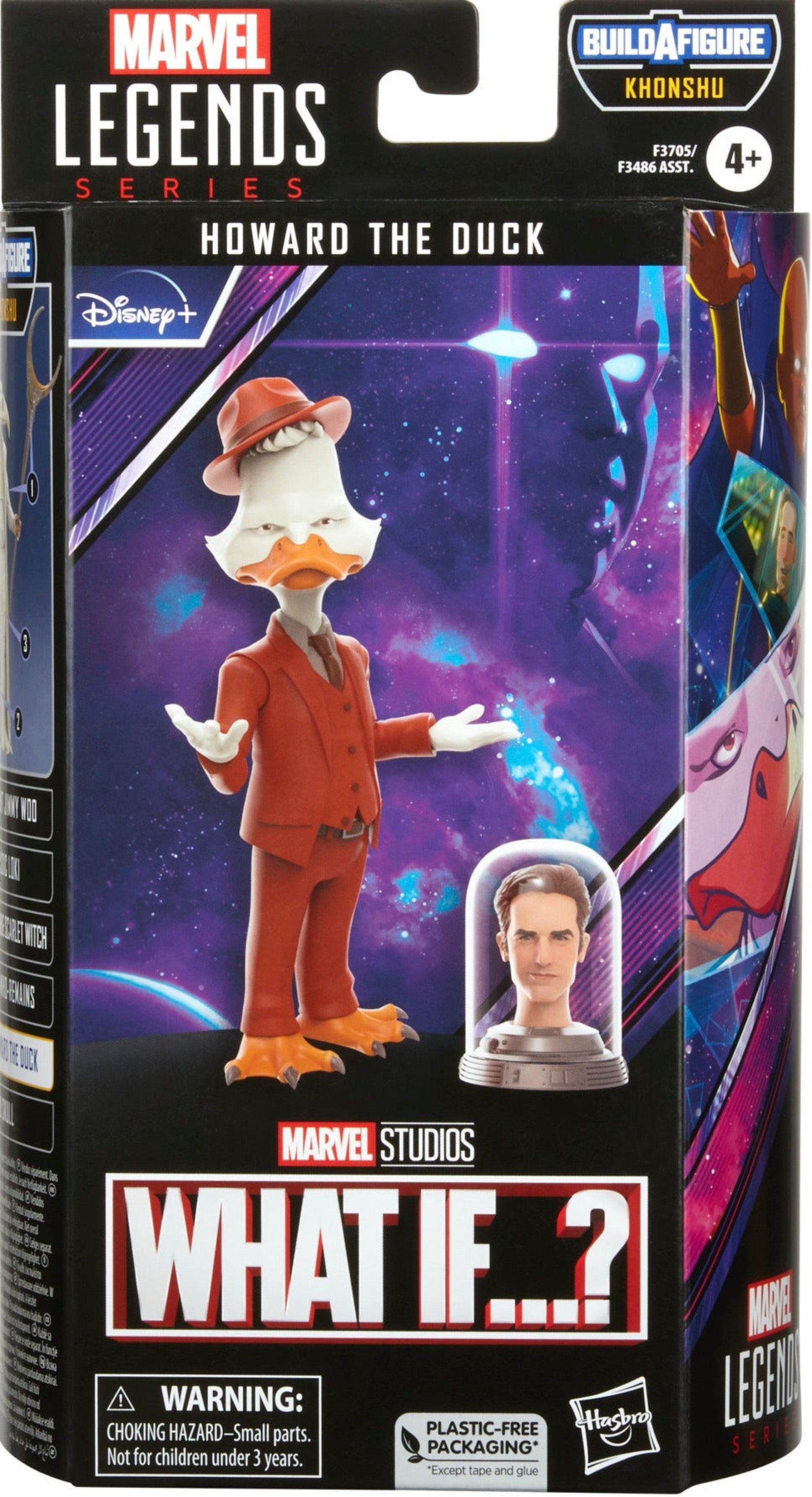 Marvel Legends Howard The Duck : Build A Figure Khonshu