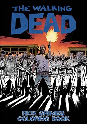 The Walking Dead Rick Grimes Coloring Book - The Comic Warehouse