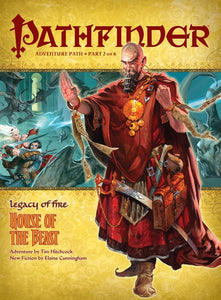 Pathfinder Adventure Path #20 LEGACY OF FIRE Book 2 : HOUSE OF THE BEAST - The Comic Warehouse