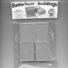 Battletech Buildings - Stackable Buildings Set I - The Comic Warehouse