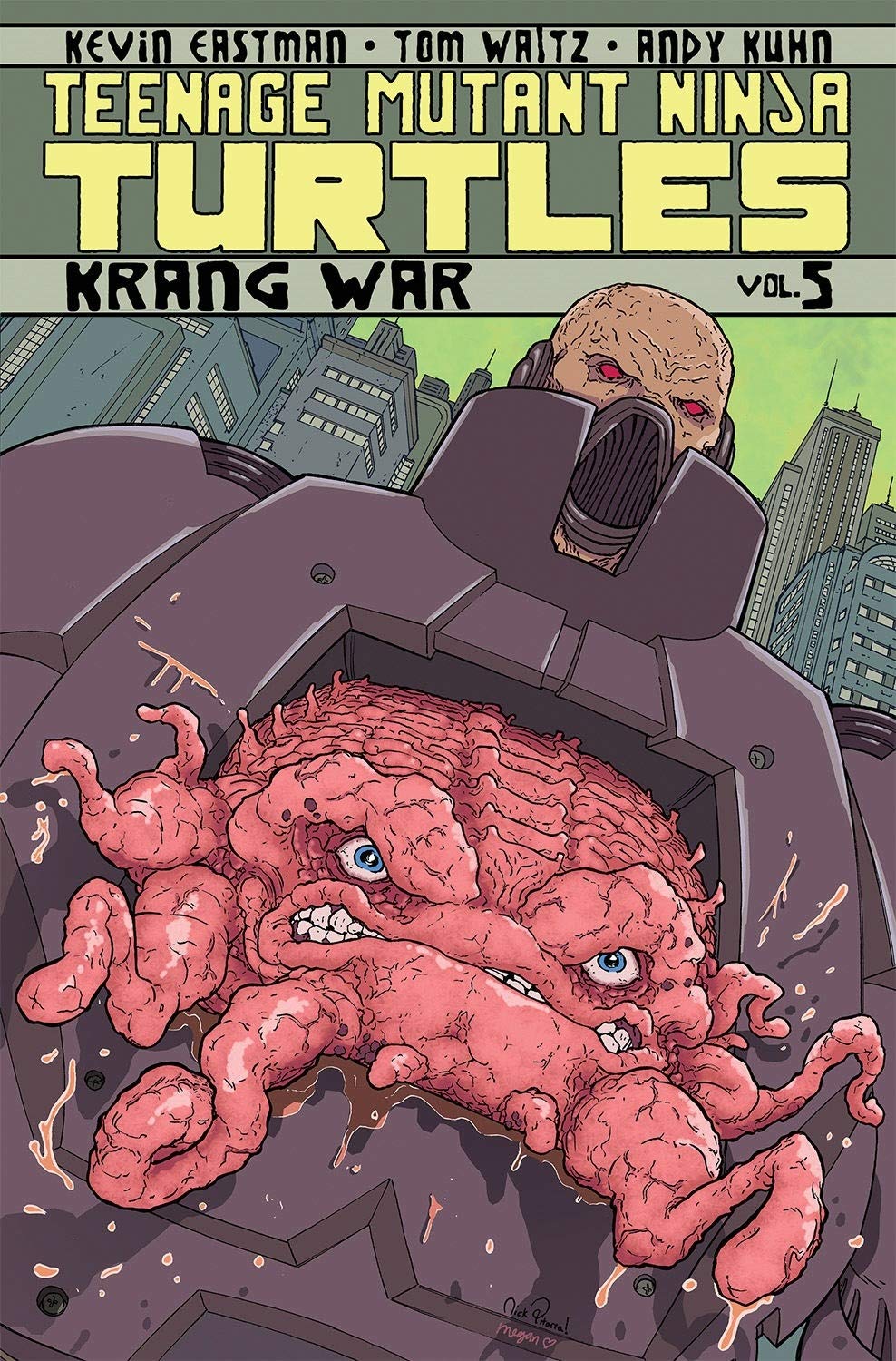 Teenage Mutant Ninja Turtles Volume 5 Krang War - The Comic Warehouse