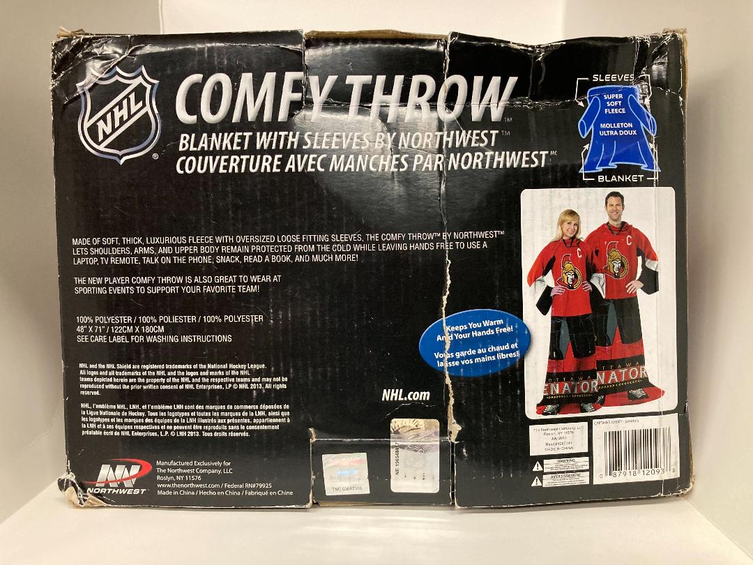 Ottawa Senators Comfy Throw - The Comic Warehouse