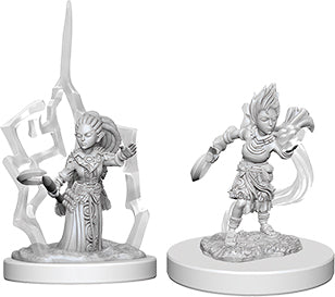 Pathfinder Battles Gnome Female Druid Unpainted Miniatures - The Comic Warehouse