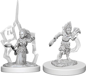 Pathfinder Battles Gnome Female Druid Unpainted Miniatures - The Comic Warehouse