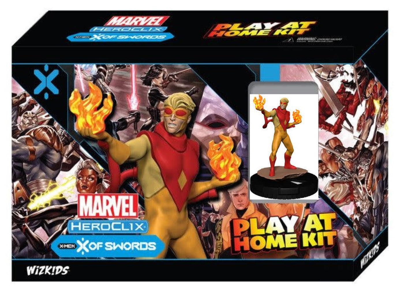 Heroclix X-Men X Of Swords Play At Home Kit