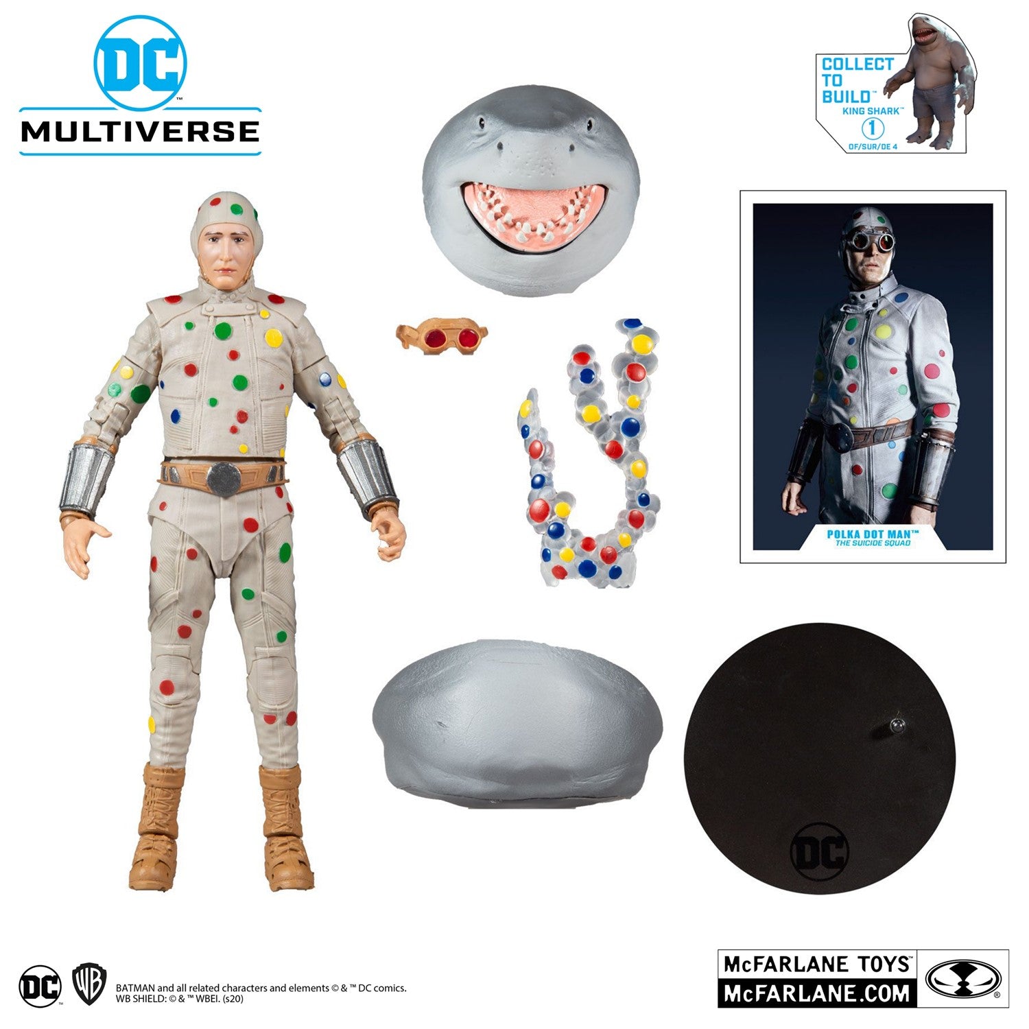 Dc Multiverse Polka Dot Man : The Suicide Squad - The Comic Warehouse