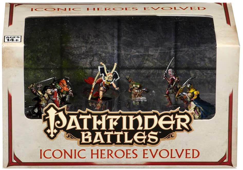 Pathfinder Battles: Iconic Heroes Evolved Prepainted Plastic Figures - The Comic Warehouse