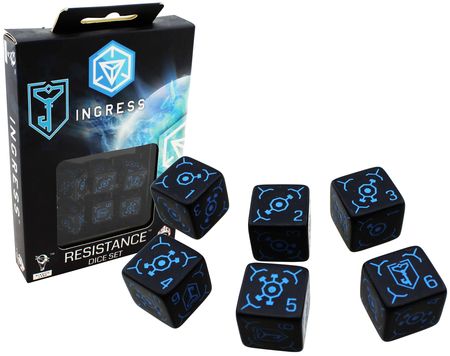 Ingress Resistance Dice Set - The Comic Warehouse