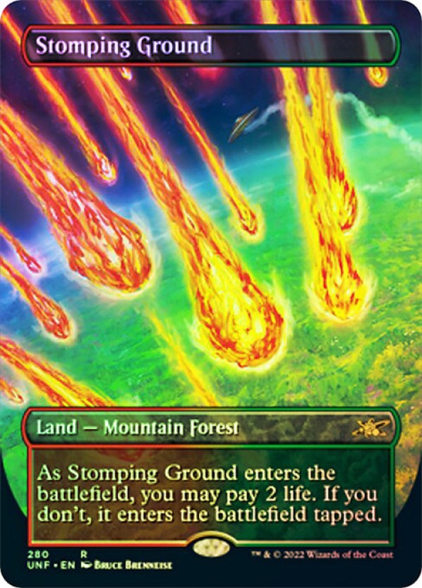 MTG Unfinity Stomping Ground Foil