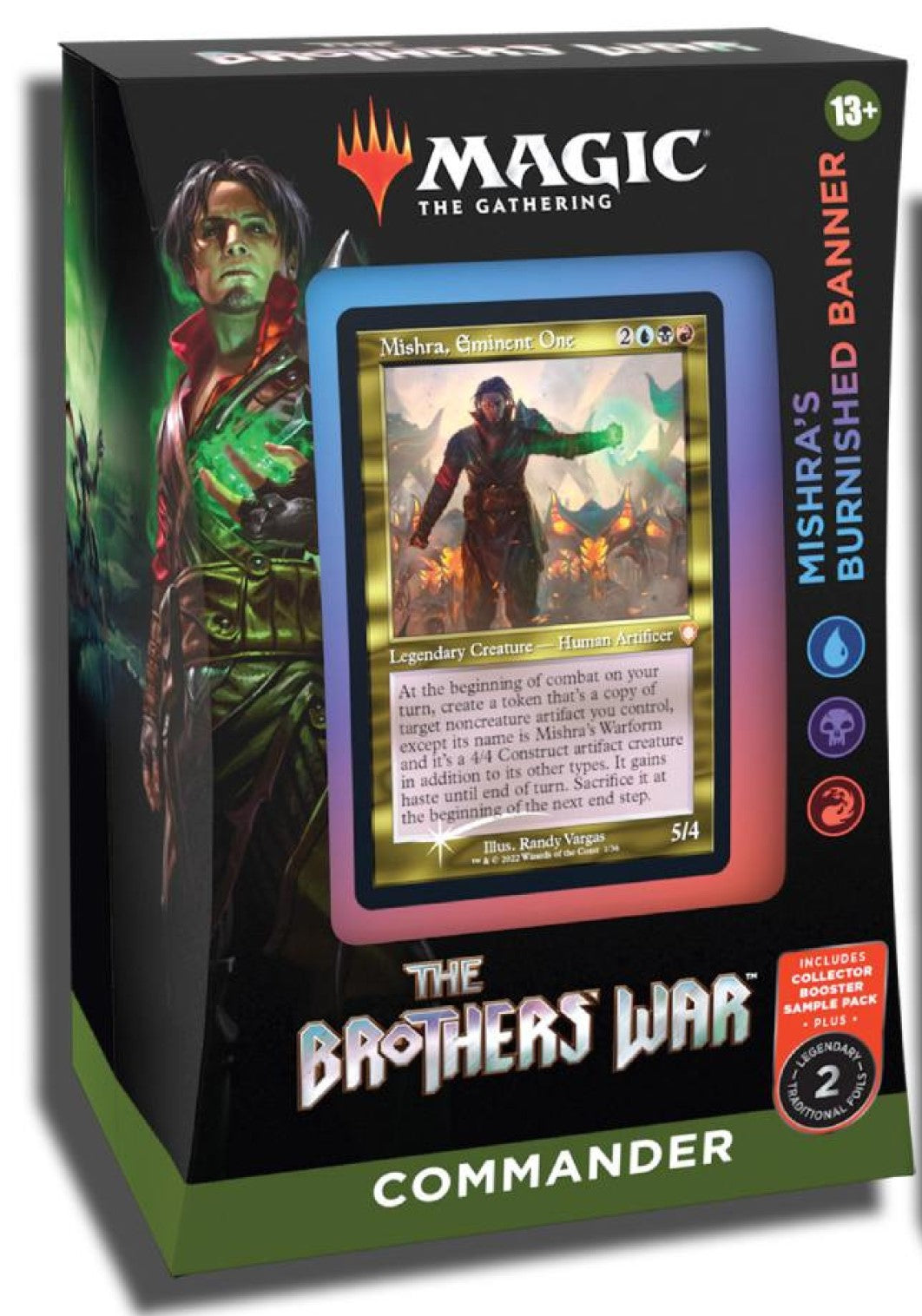 MTG The Brothers War Mishra's Burnished Banner Commander Deck