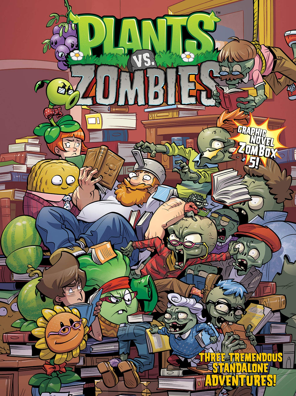 Plants VS Zombies Graphic Novel Zombox 5 - The Comic Warehouse