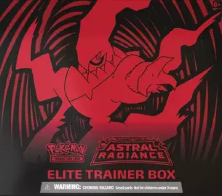 Pokemon Sword & Shield : Astral Radiance Elite Trainer Box