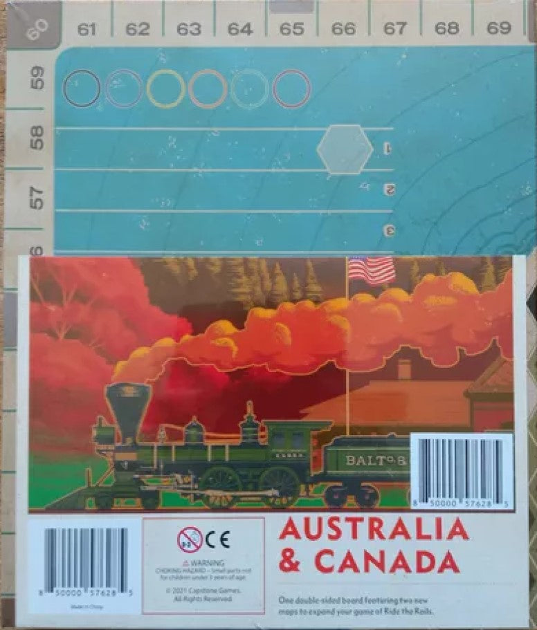 Ride The Rails : Australia & Canada Expansion - The Comic Warehouse