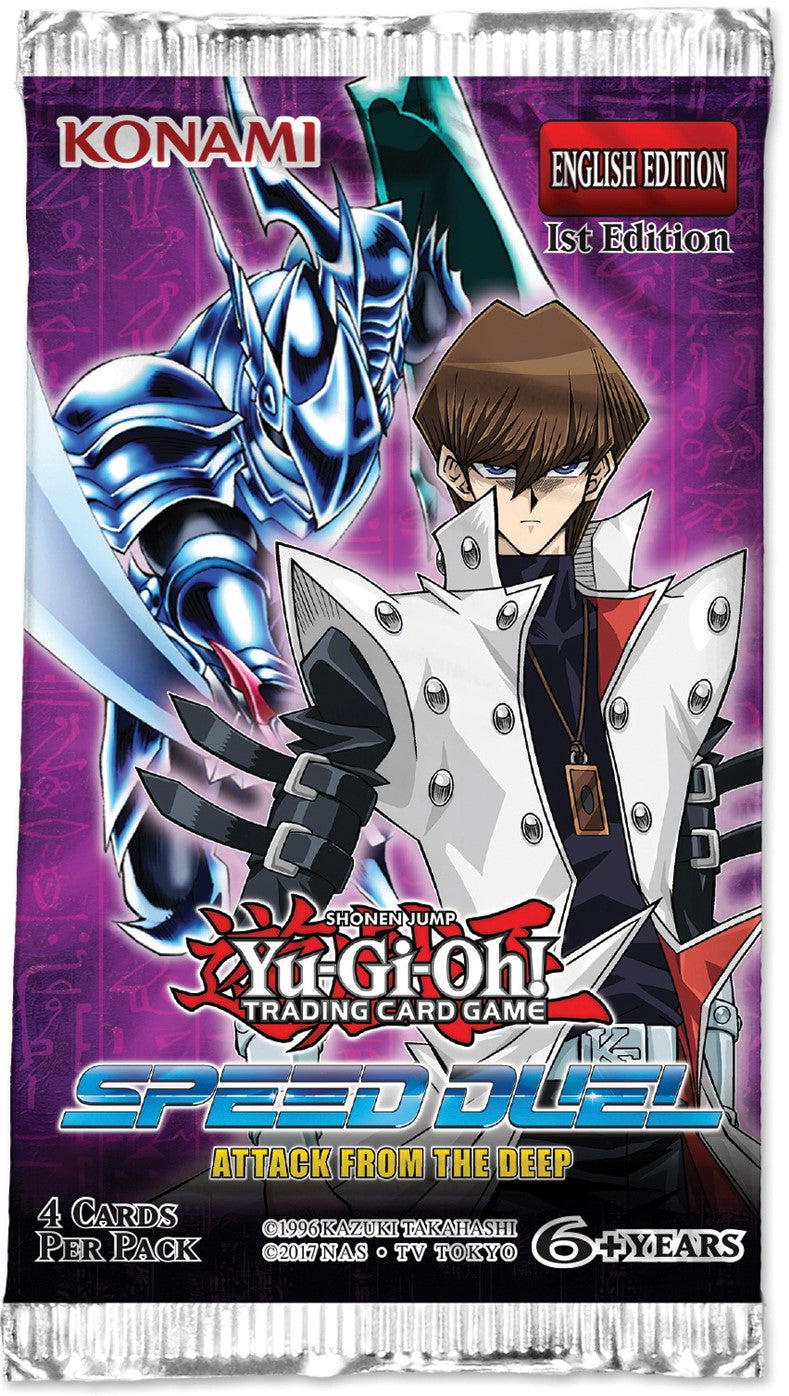 Yu-Gi-Oh TCG: Speed Duel Attack From The Deep Booster Pack - The Comic Warehouse