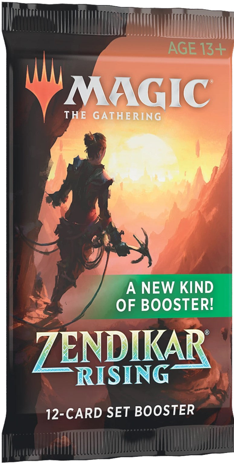 Magic The Gathering Zendikar Rising Set Booster Pack - The Comic Warehouse