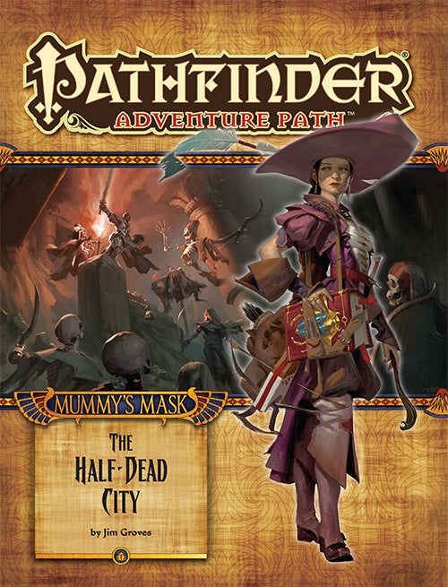 Pathfinder Adventure Path #79 MUMMY'S MASK Book 1 : THE HALF-DEAD CITY - The Comic Warehouse