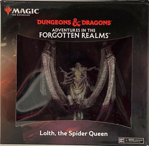 D&D Adventures In The Forgotten Realms : Lolth, The Spider Queen Prepainted Plastic Figure - The Comic Warehouse