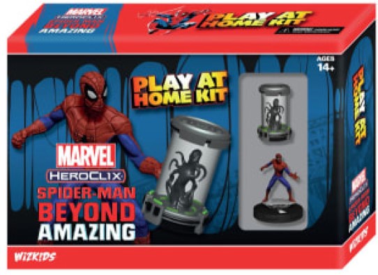 Heroclix Spider-Man Beyond Amazing Play At Home Kit Peter Parker