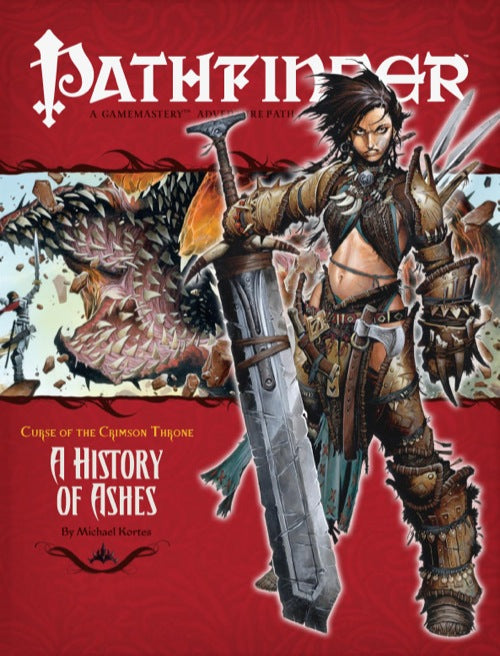 Pathfinder Adventure Path #10 CURSE OF THE CRIMSON THRONE Book 4 : A HISTORY OF ASHES - The Comic Warehouse